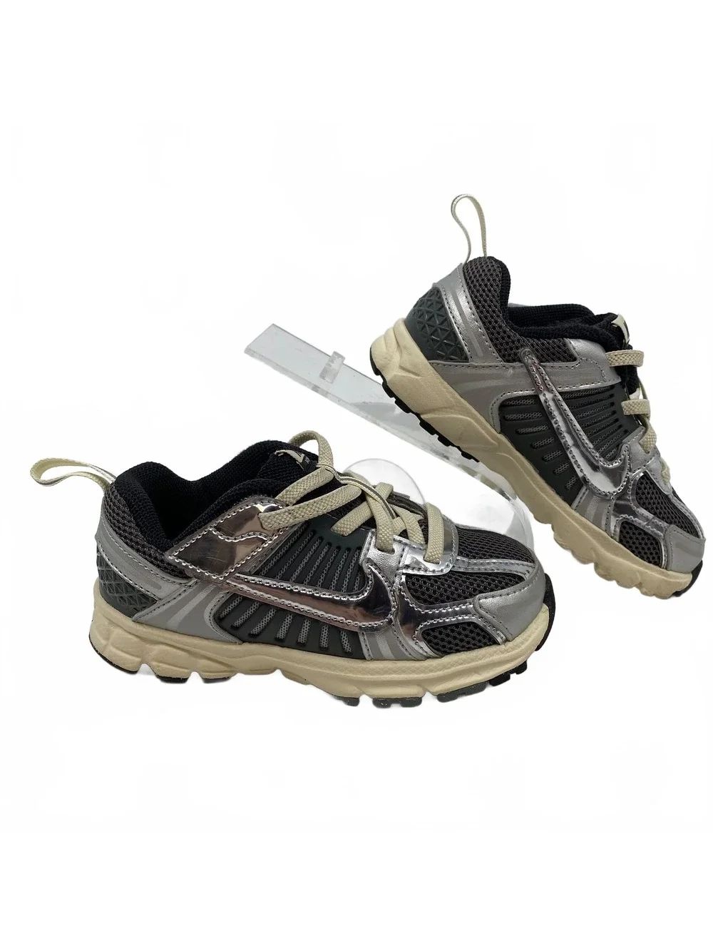 Nike Silver Black Vomero Sneakers | Boys 9T Regular